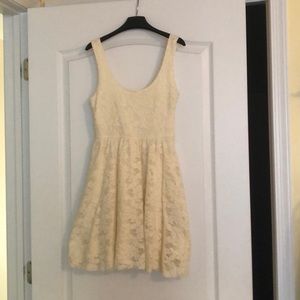 Brand Kirra size small cream colored dress